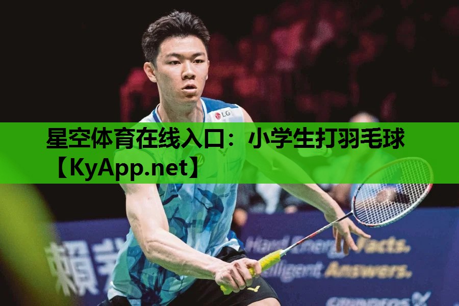 小学生打羽毛球 小学生打羽毛球